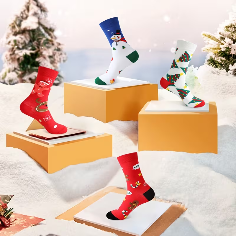 CALZE CIAMBELLA "NATALIZIE" 4 PAIA